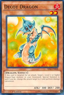 Decoy Dragon [Structure Deck: Rise of the True Dragons] [SR02-EN008] | Amazing Games TCG