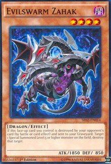 Evilswarm Zahak [Structure Deck: Rise of the True Dragons] [SR02-EN014] | Amazing Games TCG