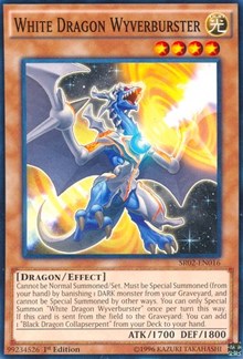 White Dragon Wyverburster [Structure Deck: Rise of the True Dragons] [SR02-EN016] | Amazing Games TCG