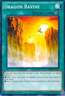 Dragon Ravine [Structure Deck: Rise of the True Dragons] [SR02-EN026] | Amazing Games TCG