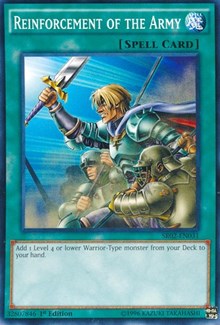 Reinforcement of the Army [Structure Deck: Rise of the True Dragons] [SR02-EN031] | Amazing Games TCG