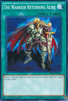 The Warrior Returning Alive [Structure Deck: Rise of the True Dragons] [SR02-EN032] | Amazing Games TCG