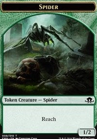 Spider Token [Eldritch Moon Tokens] | Amazing Games TCG