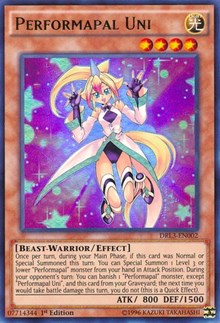 Performapal Uni [Dragons of Legend: Unleashed] [DRL3-EN002] | Amazing Games TCG