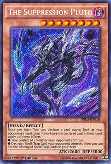 The Suppression Pluto [Dragons of Legend: Unleashed] [DRL3-EN010] | Amazing Games TCG