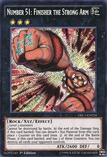 Number 51: Finisher the Strong Arm [Dragons of Legend: Unleashed] [DRL3-EN024] | Amazing Games TCG