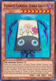 Flower Cardian Zebra Grass [Dragons of Legend: Unleashed] [DRL3-EN032] | Amazing Games TCG