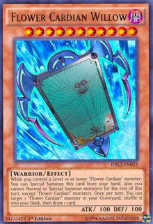 Flower Cardian Willow [Dragons of Legend: Unleashed] [DRL3-EN033] | Amazing Games TCG