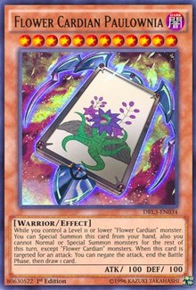 Flower Cardian Paulownia [Dragons of Legend: Unleashed] [DRL3-EN034] | Amazing Games TCG