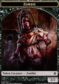 Zombie Token [Conspiracy: Take the Crown Tokens] | Amazing Games TCG