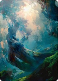 Forest 3 Art Card [Zendikar Rising Art Series] | Amazing Games TCG