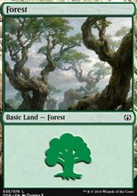 Forest (35) [Duel Decks: Nissa vs. Ob Nixilis] | Amazing Games TCG