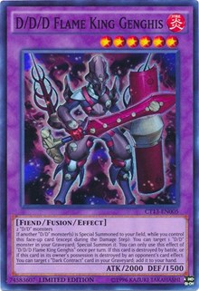 D/D/D Flame King Genghis [2016 Mega-Tins] [CT13-EN005] | Amazing Games TCG