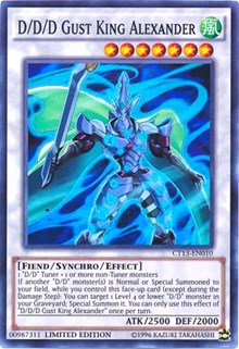 D/D/D Gust King Alexander [2016 Mega-Tins] [CT13-EN010] | Amazing Games TCG