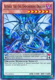 Aether, the Evil Empowering Dragon [2016 Mega-Tins] [CT13-EN011] | Amazing Games TCG