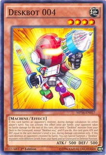 Deskbot 004 [2016 Mega-Tins Mega Pack] [MP16-EN017] | Amazing Games TCG