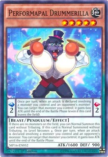 Performapal Drummerilla [2016 Mega-Tins Mega Pack] [MP16-EN052] | Amazing Games TCG