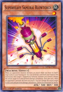 Superheavy Samurai Blowtorch [2016 Mega-Tins Mega Pack] [MP16-EN053] | Amazing Games TCG