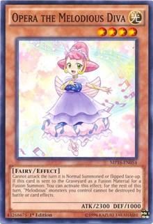 Opera the Melodious Diva [2016 Mega-Tins Mega Pack] [MP16-EN054] | Amazing Games TCG