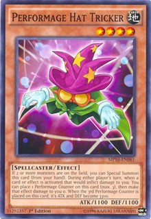 Performage Hat Tricker [2016 Mega-Tins Mega Pack] [MP16-EN061] | Amazing Games TCG