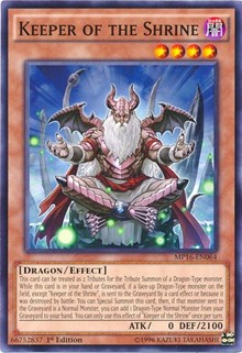 Keeper of the Shrine [2016 Mega-Tins Mega Pack] [MP16-EN064] | Amazing Games TCG