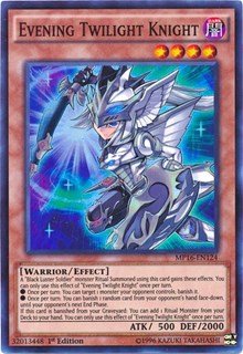 Evening Twilight Knight [2016 Mega-Tins Mega Pack] [MP16-EN124] | Amazing Games TCG