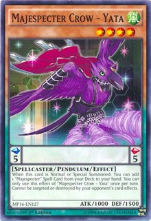 Majespecter Crow - Yata [2016 Mega-Tins Mega Pack] [MP16-EN127] | Amazing Games TCG