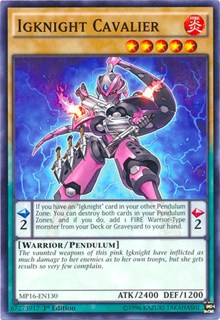 Igknight Cavalier [2016 Mega-Tins Mega Pack] [MP16-EN130] | Amazing Games TCG