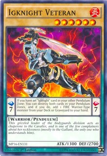 Igknight Veteran [2016 Mega-Tins Mega Pack] [MP16-EN131] | Amazing Games TCG