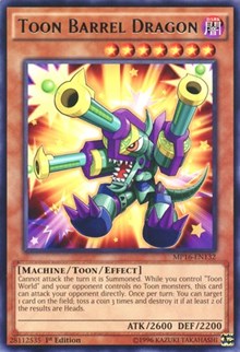 Toon Barrel Dragon [2016 Mega-Tins Mega Pack] [MP16-EN132] | Amazing Games TCG