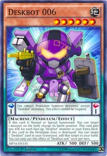 Deskbot 006 [2016 Mega-Tins Mega Pack] [MP16-EN133] | Amazing Games TCG