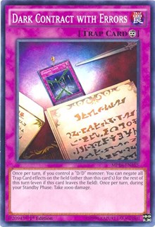 Dark Contract with Errors [2016 Mega-Tins Mega Pack] [MP16-EN155] | Amazing Games TCG