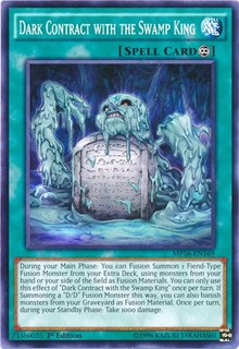 Dark Contract with the Swamp King [2016 Mega-Tins Mega Pack] [MP16-EN169] | Amazing Games TCG