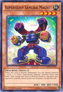 Superheavy Samurai Magnet [2016 Mega-Tins Mega Pack] [MP16-EN179] | Amazing Games TCG