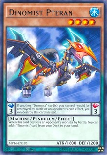 Dinomist Pteran [2016 Mega-Tins Mega Pack] [MP16-EN195] | Amazing Games TCG