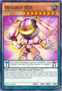 Deskbot 008 [2016 Mega-Tins Mega Pack] [MP16-EN207] | Amazing Games TCG