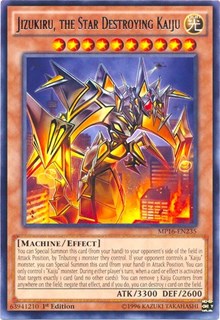 Jizukiru, the Star Destroying Kaiju [2016 Mega-Tins Mega Pack] [MP16-EN235] | Amazing Games TCG