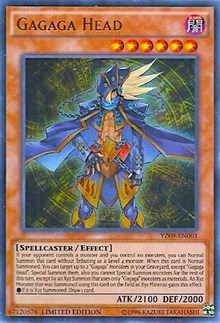 Gagaga Head [Yu-Gi-Oh! ZEXAL Manga Promotional Cards] [YZ09-EN001] | Amazing Games TCG