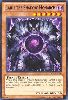 Caius the Shadow Monarch (Purple) [Duelist League Promo] [DL15-EN006] | Amazing Games TCG