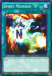 Spirit Message "N" [Duelist Pack: Rivals of the Pharaoh] [DPRP-EN043] | Amazing Games TCG