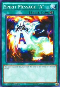 Spirit Message "A" [Duelist Pack: Rivals of the Pharaoh] [DPRP-EN044] | Amazing Games TCG