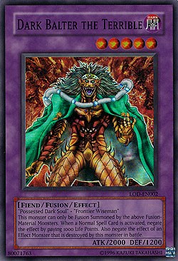 Dark Balter the Terrible [LOD-EN002] Super Rare | Amazing Games TCG