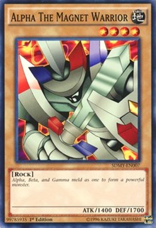 Alpha The Magnet Warrior [Structure Deck: Yugi Muto] [SDMY-EN007] | Amazing Games TCG