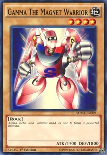 Gamma The Magnet Warrior [Structure Deck: Yugi Muto] [SDMY-EN009] | Amazing Games TCG