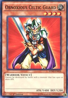 Obnoxious Celtic Guard [Structure Deck: Yugi Muto] [SDMY-EN018] | Amazing Games TCG