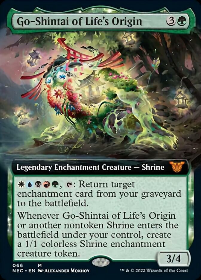 Go-Shintai of Life's Origin (Extended) [Kamigawa: Neon Dynasty Commander] | Amazing Games TCG