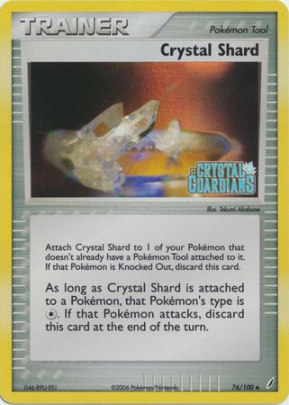 Crystal Shard (76/100) (Stamped) [EX: Crystal Guardians] | Amazing Games TCG