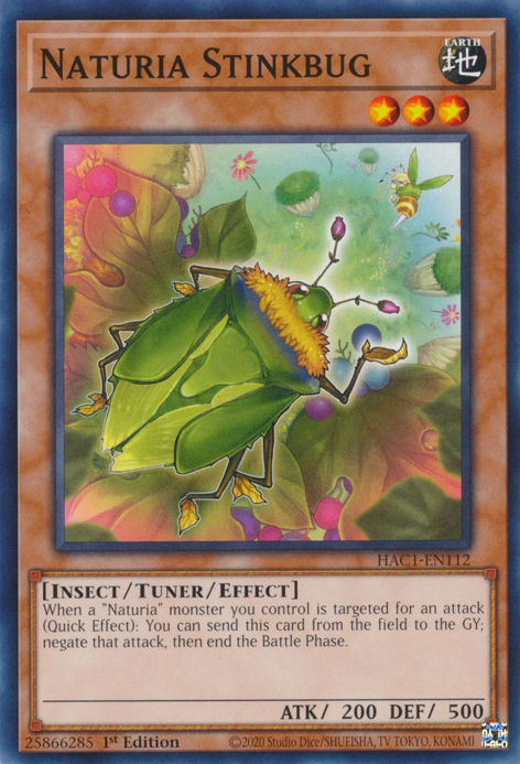 Naturia Stinkbug [HAC1-EN112] Common | Amazing Games TCG