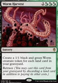 Worm Harvest [Commander 2016] | Amazing Games TCG