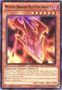 Meteor Dragon Red-Eyes Impact [Invasion: Vengeance] [INOV-EN028] | Amazing Games TCG